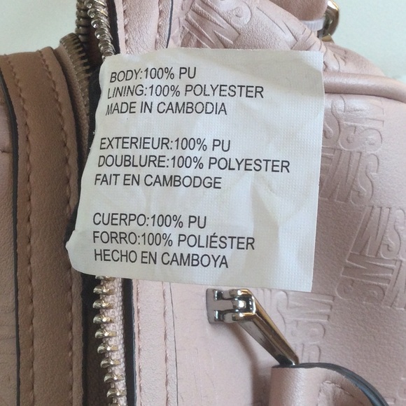 NWT Steve Madden Blush Speedy Logo Satchel - Picture 13 of 16